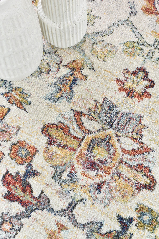 Casanova Century Border Blue Rug