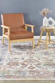 Casanova Century Border Blue Rug