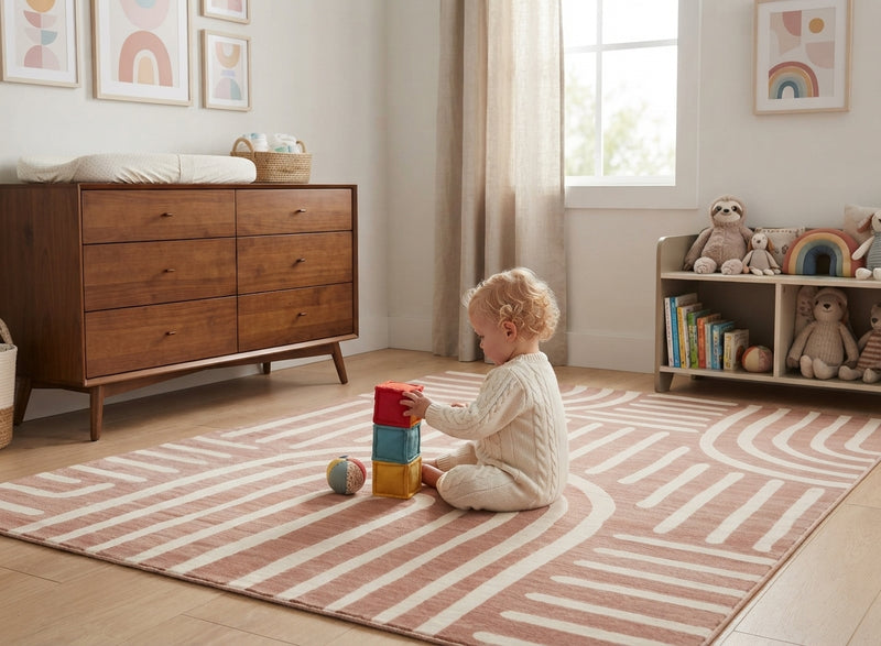 Cosy Sienna Brown Rug