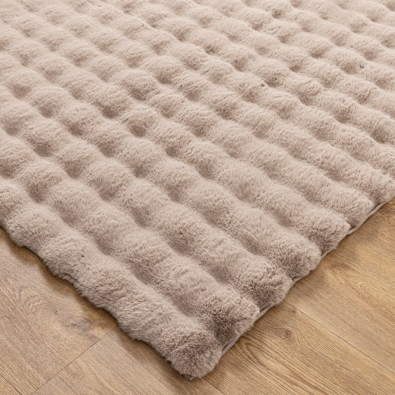 Clarity Washable Dark Beige Rug