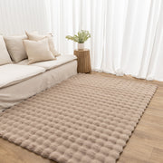 Clarity Washable Dark Beige Rug