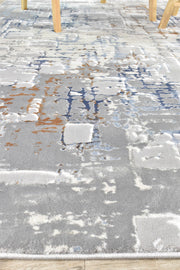 Elito Coraline Blue Grey Runner Rug