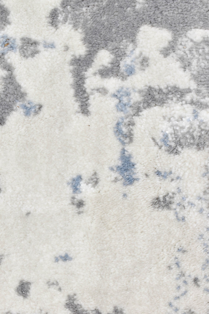 Elito Coraline Blue Grey Runner Rug