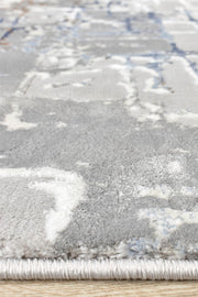 Elito Coraline Blue Grey Runner Rug