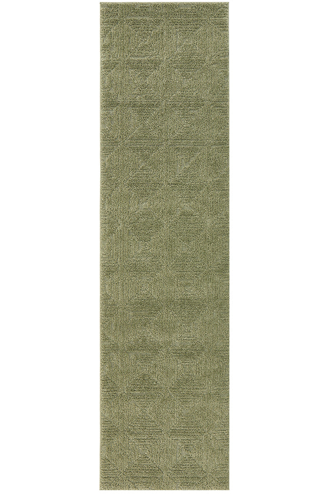 Vibration Shilon Green Rug