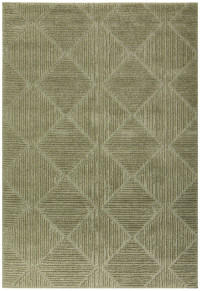Vibration Shilon Green Rug