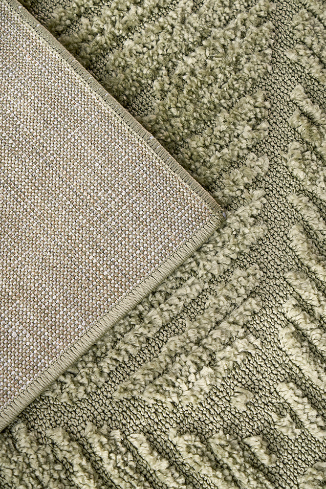 Vibration Shilon Green Rug