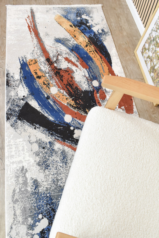 Sultana Ceasless Multi Colour Runner Rug