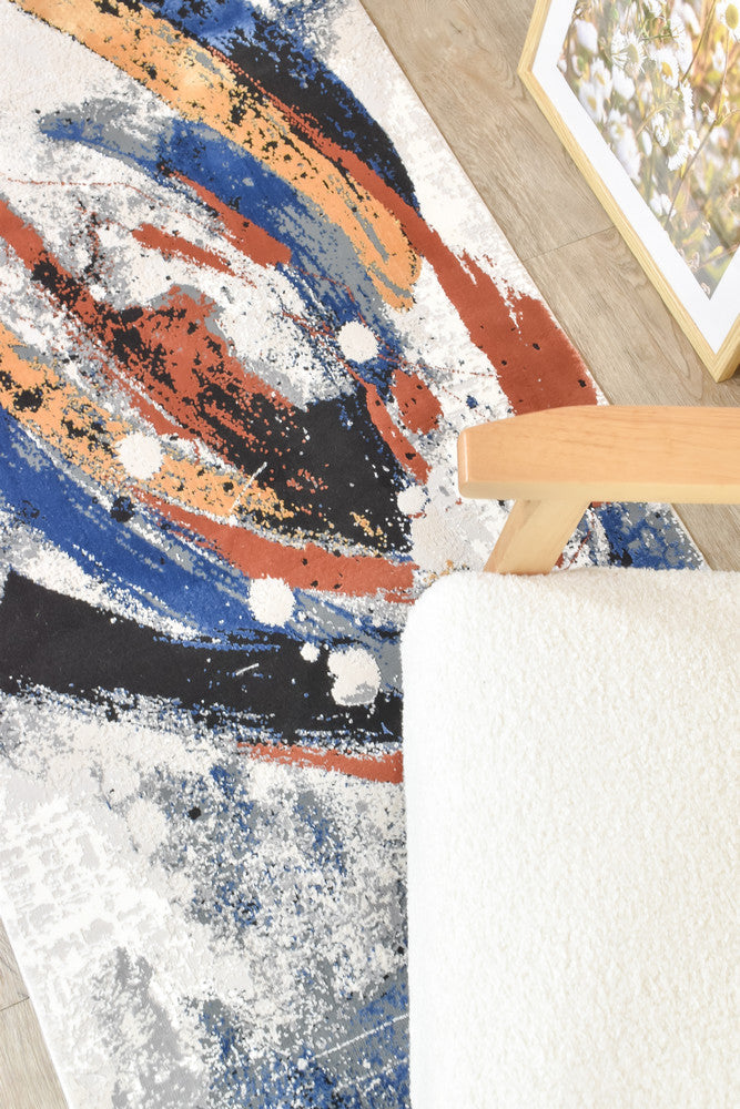 Sultana Ceasless Multi Colour Runner Rug