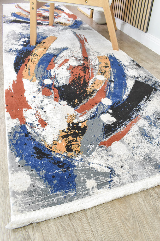 Sultana Ceasless Multi Colour Runner Rug