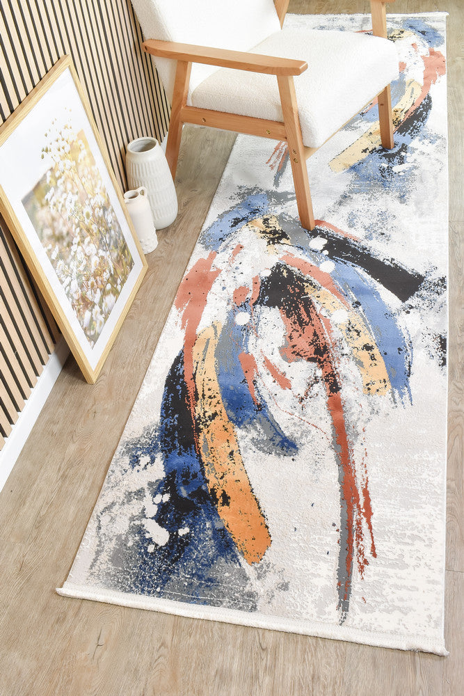 Sultana Ceasless Multi Colour Runner Rug