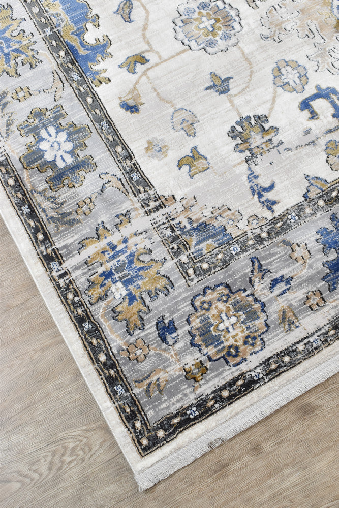 Sultana Timeless Grey Blue Rug