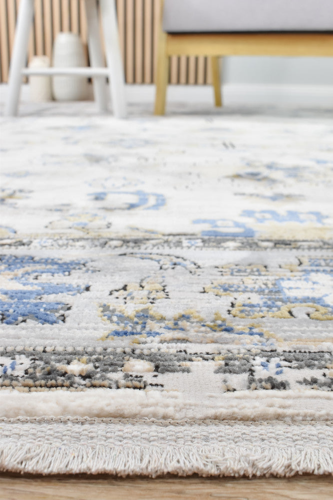 Sultana Timeless Grey Blue Rug