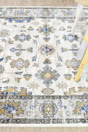 Sultana Timeless Grey Blue Rug