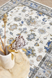 Sultana Timeless Grey Blue Rug