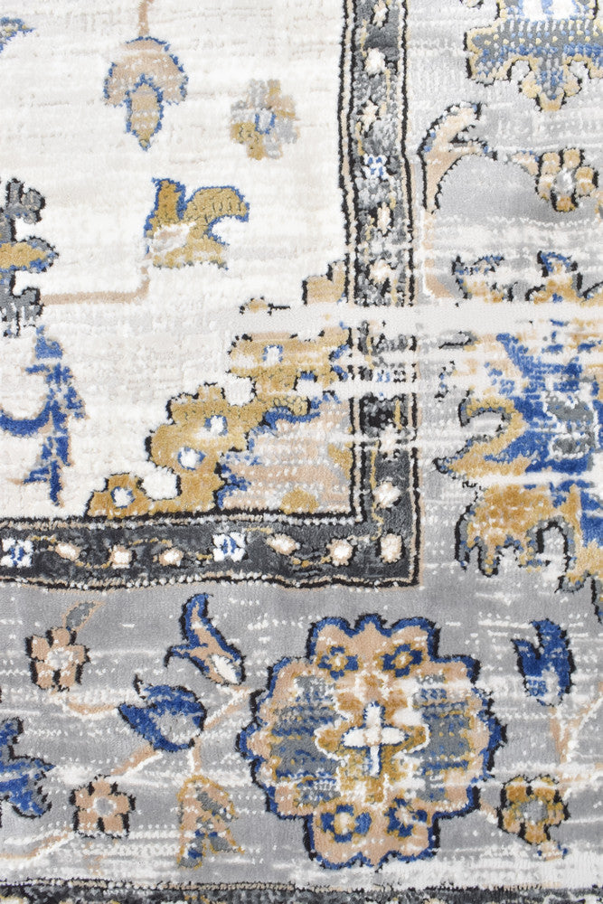 Sultana Timeless Grey Blue Rug