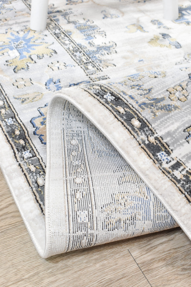 Sultana Timeless Grey Blue Rug