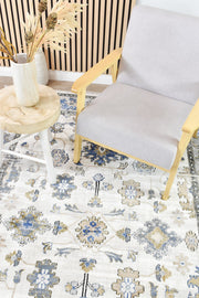 Sultana Timeless Grey Blue Rug