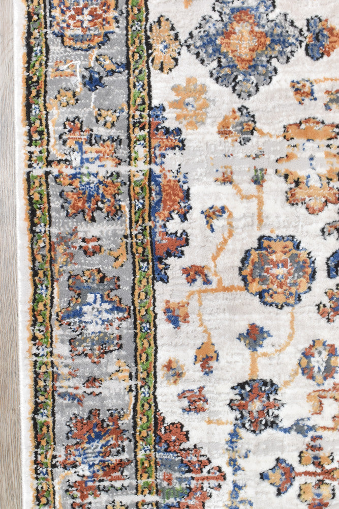 Sultana Timeless Multi Colour Runner Rug