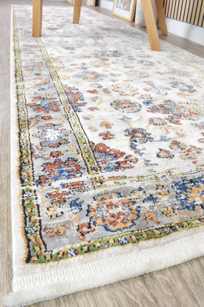Sultana Timeless Multi Colour Runner Rug