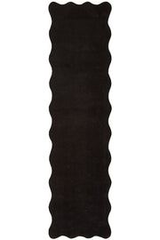Evanna Black Runner Rug