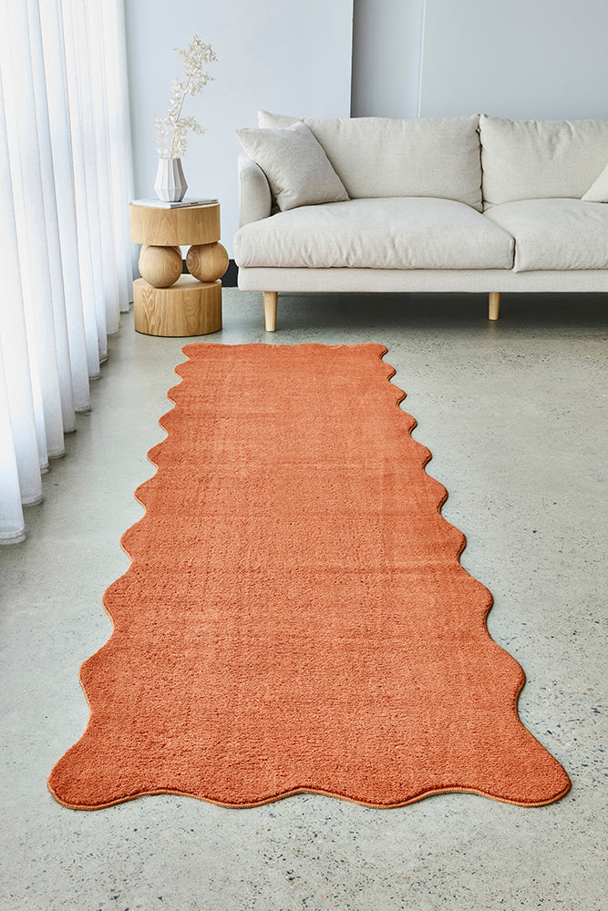 Evanna Terracotta Runner Rug