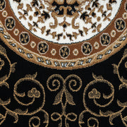 Stratum Lush Medal Black Runner Rug