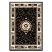 Stratum Lush Medal Black Rug