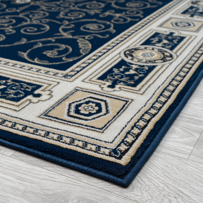 Stratum Lush Medal Navy Runner Rug