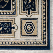 Stratum Lush Medal Navy Runner Rug