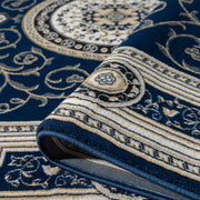 Stratum Lush Medal Navy Runner Rug