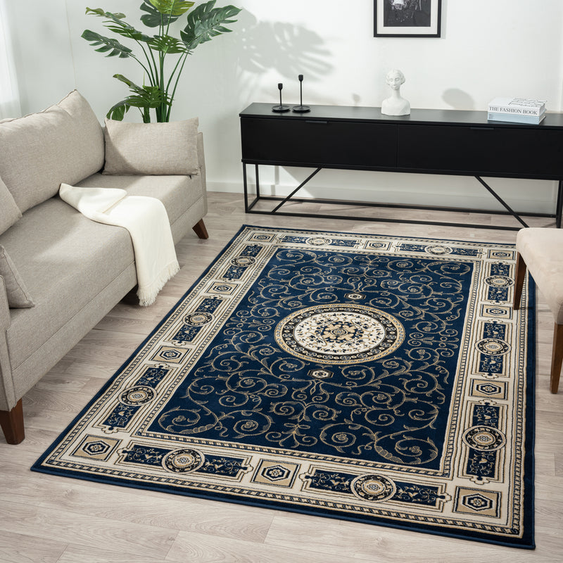 Stratum Lush Medal Navy Rug