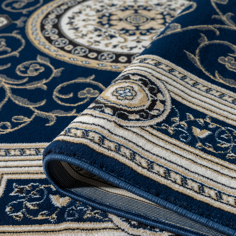 Stratum Lush Medal Navy Rug