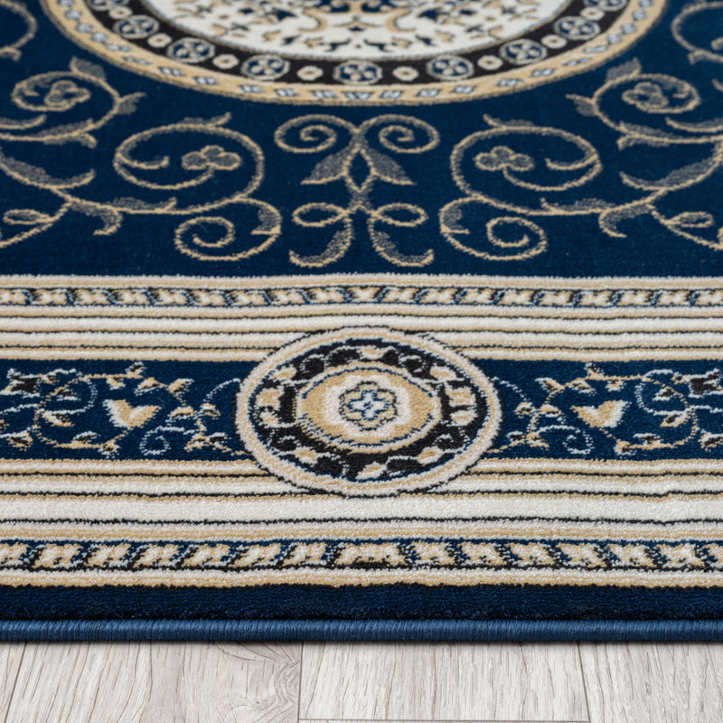 Stratum Lush Medal Navy Rug