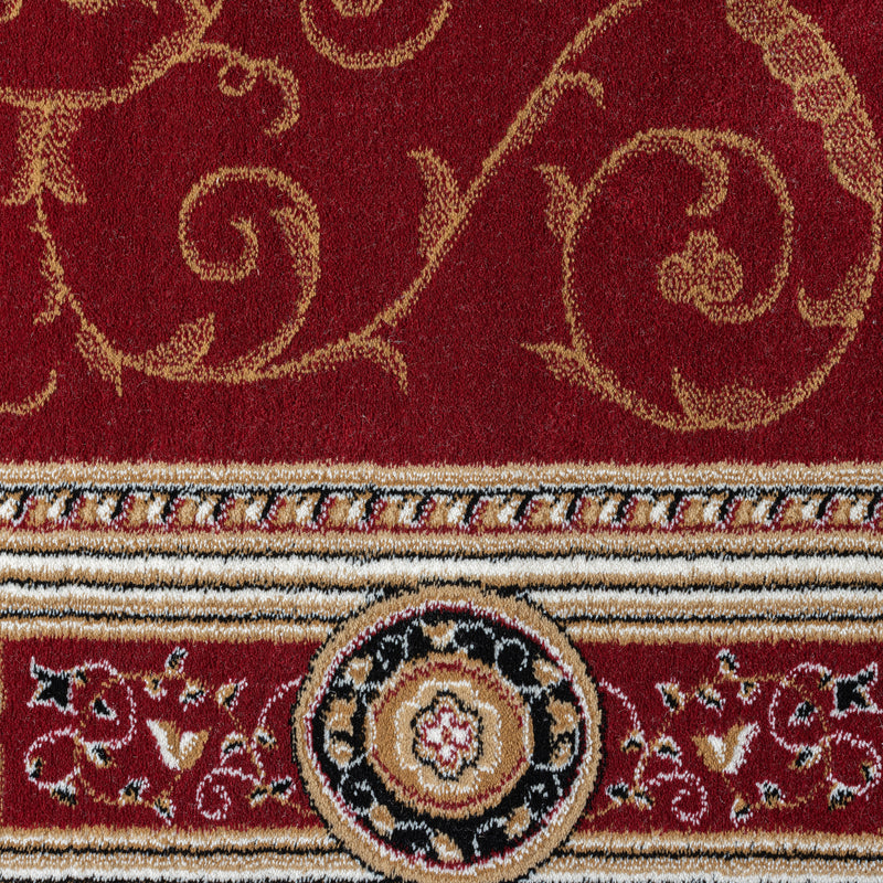 Stratum Lush Medal Red Runner Rug