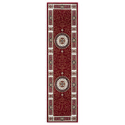 Stratum Lush Medal Red Runner Rug