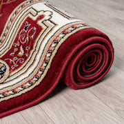 Stratum Lush Medal Red Runner Rug