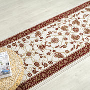 Stratum Persian Classic Cream Runner Rug