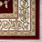 Stratum Persian Classic Red Runner Rug