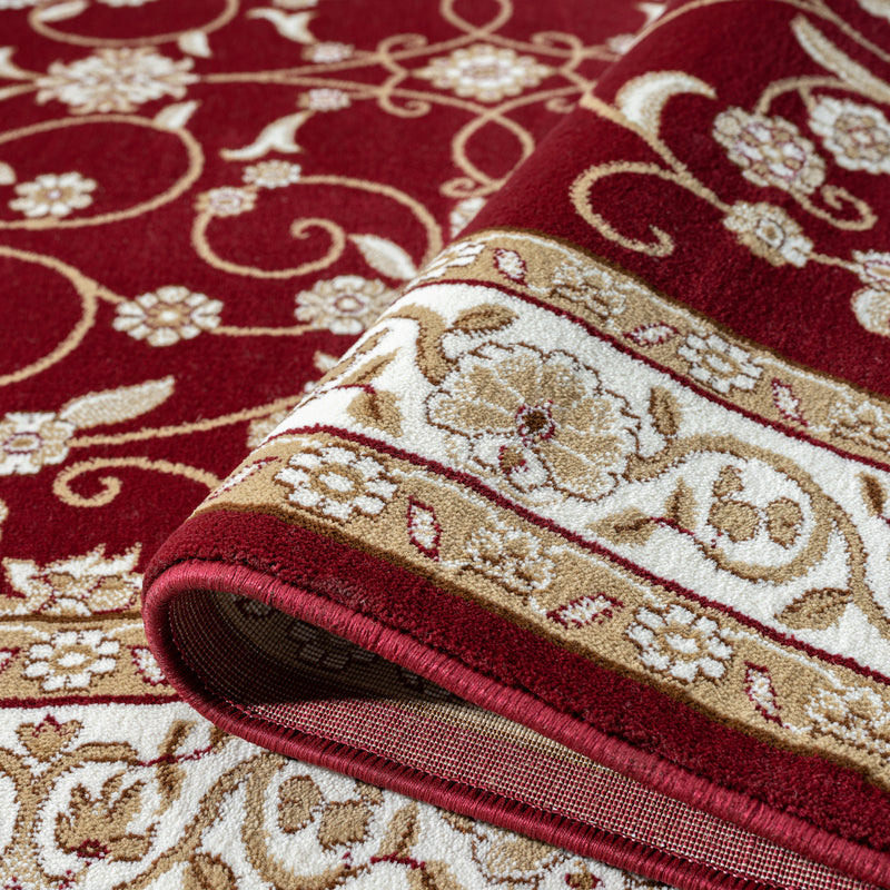 Stratum Persian Classic Red Runner Rug
