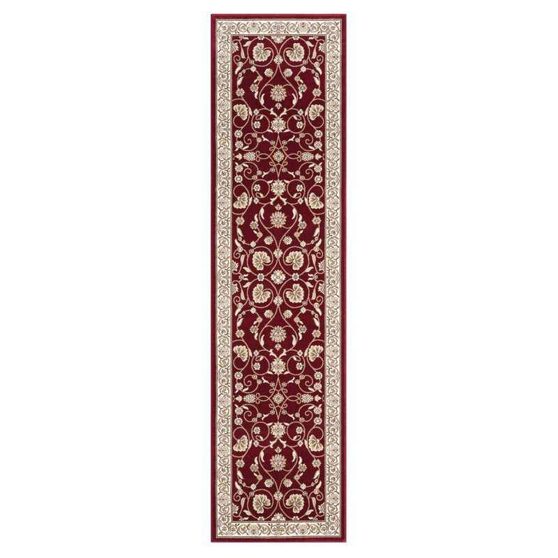 Stratum Persian Classic Red Runner Rug