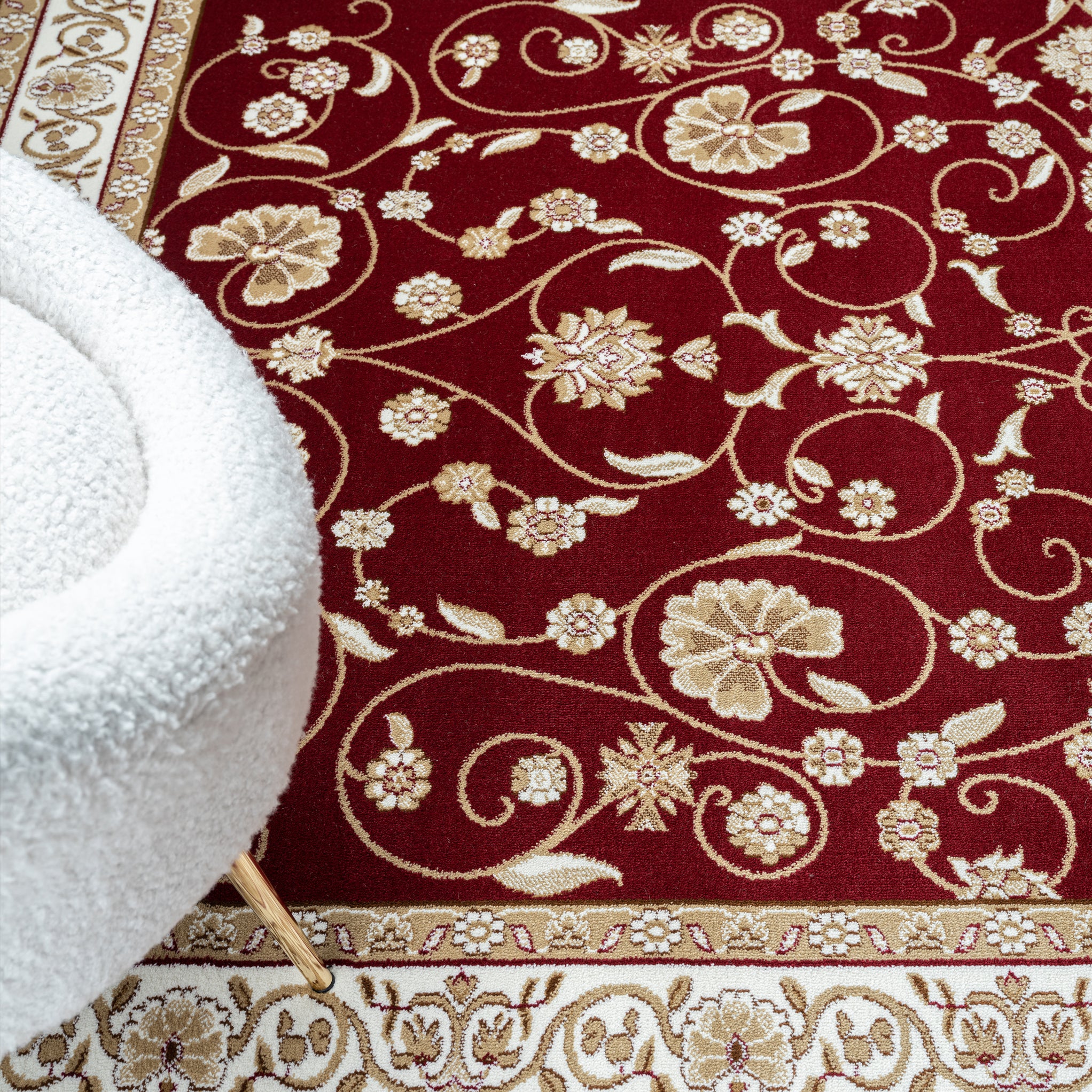 Classic Red Rug Stratum Persian Classic Red Rug — SydneyRugsOnline