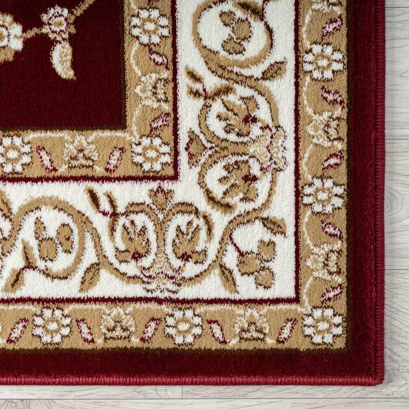 Classic Reed Rug Stratum Persian Classic Red Rug — SydneyRugsOnline