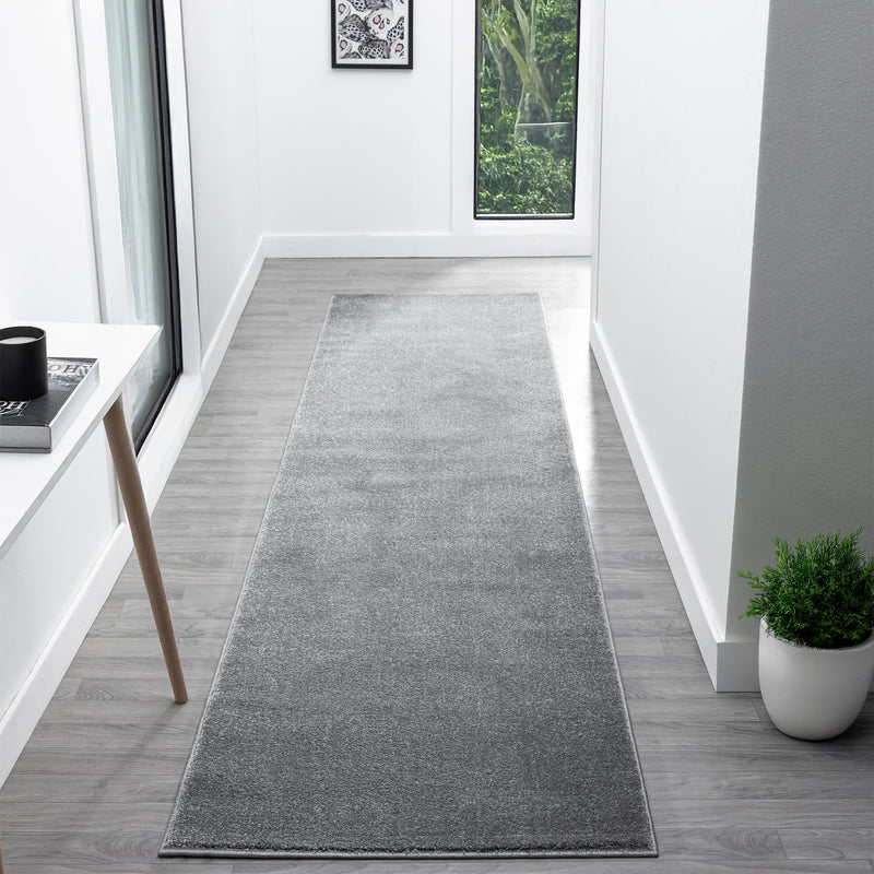 Europa Status Grey Runner Rug