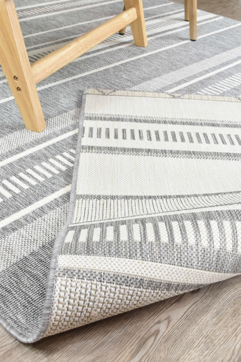 Fenix Line Grey Cream Rug
