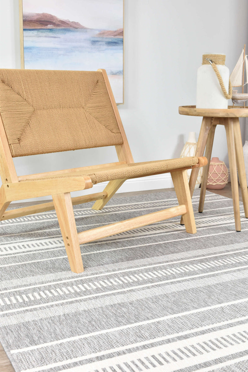 Fenix Line Grey Cream Rug