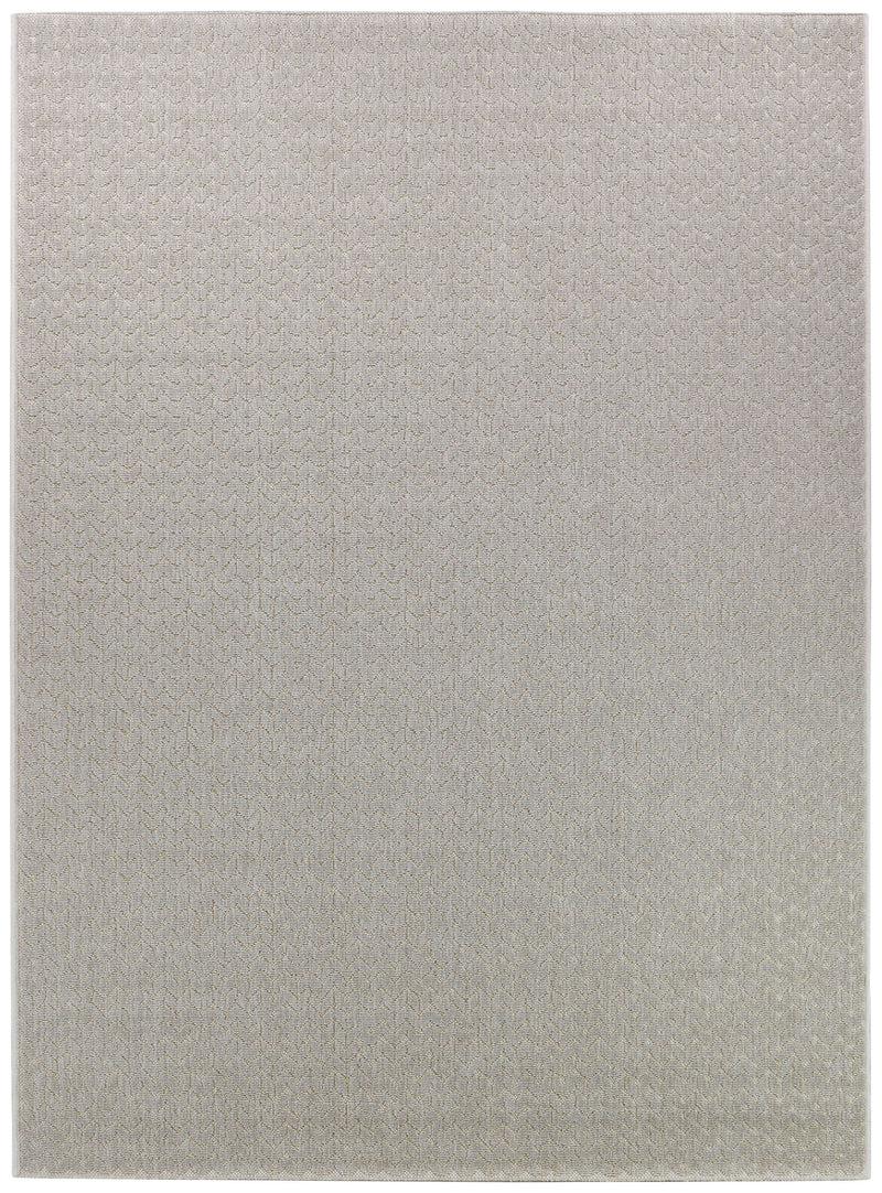 Fenix Leaves Beige Rug
