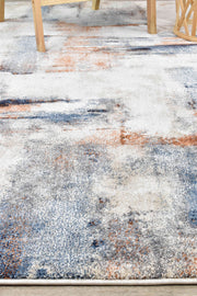 Florence Temptress Blue Rust Rug