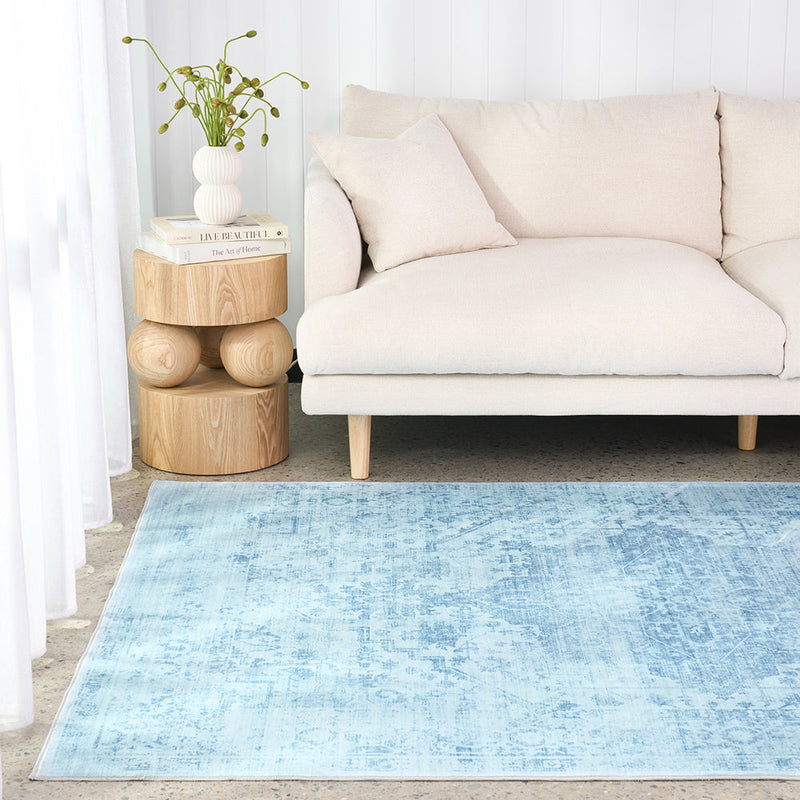 Brilliant Blue Rug