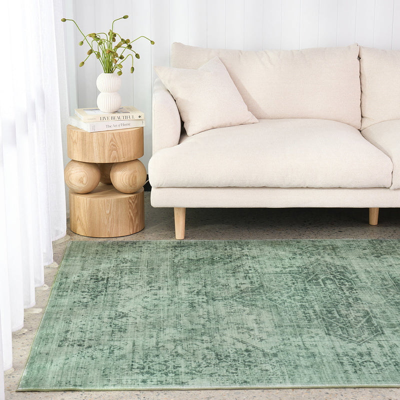 Brilliant Green Rug